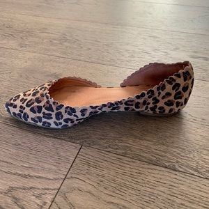 Jack Rogers Cheetah Print Flats